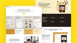 Mailchimp Top SaaS Email Marketing Web Design