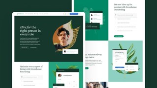 Greenhouse Top SaaS Human Resources Web Design