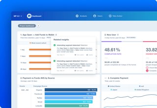 Mixpanel SaaS UX Design