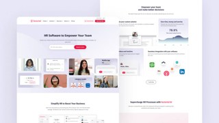 FactorialHR Top SaaS Human Resources Web Design