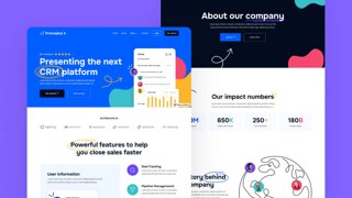 Promoplus X Top SaaS CRM Web Design