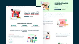 Hootsuite Top SaaS Content Management Web Design