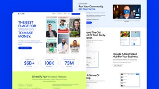 Kajabi Top SaaS Education Web Design