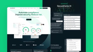 Secureframe Top SaaS Compliance Sofware Web Design