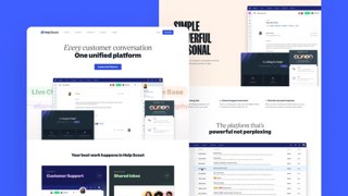 Help Scout Top SaaS Customer Support Web Design