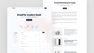 Loops Top SaaS Email Marketing Web Design