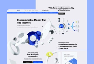 Terra Web3 Website Design