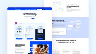 ActiveCampaign Top SaaS Email Marketing Web Design