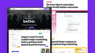 Jasper Top SaaS Content Management Web Design