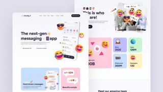 Cloudly X Top SaaS Communication Web Design