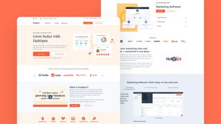 HubSpot Top SaaS CRM Web Design