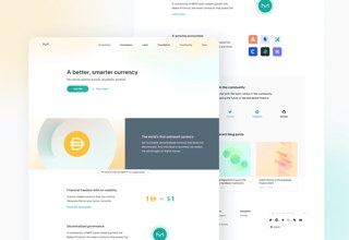 Dai Blockchain Website Design