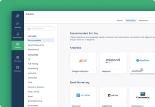 Segment SaaS UI UX Design