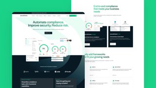 SecureFrame Top SaaS Security Web Design