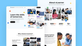 Elearner Top SaaS Education Web Design
