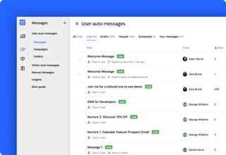 Intercom SaaS UI UX Design