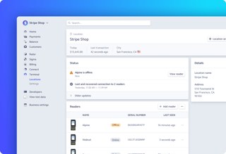 Stripe SaaS UI UX Design