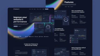Darktech X Top Saas Analytics Web Design