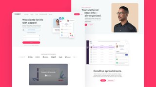 Copper Top SaaS CRM Web Design